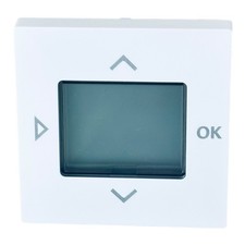 Busch-Jaeger 1098 U-101 Raumtemperaturbedienelement mit Zeitsteuerung Alpinweiß