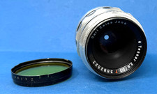 Carl Zeiss Jena Objektiv Tessar 2,8/50 M42 mit Gelbfilter