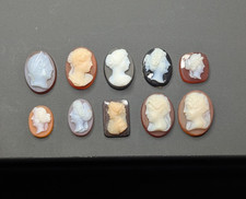 Konvolut feiner Achat Onyx und