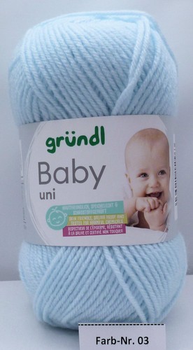 Babywolle uni 50g knäuel - 50g,