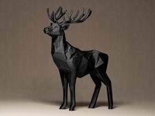 Geometric Deer Figurine |