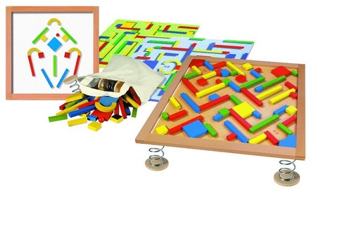 Labyrinth auf federn - labyrinth,