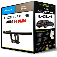 Abnehmbare Anhängerkupplung