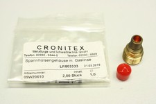 CRONITEX 09W20610 1,0  Spannhülsengehäuse M. Gaslinse  LI1803333 OVP