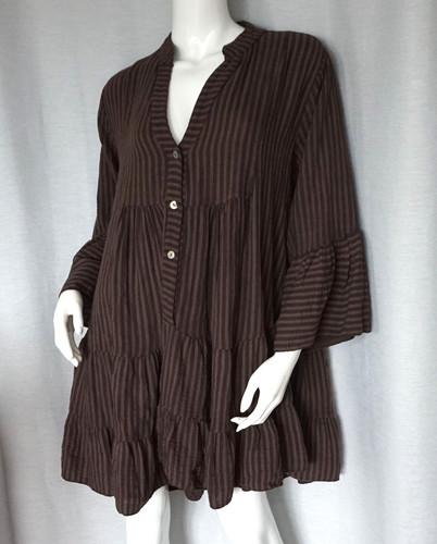 Hippie tunika kleid mini - tunika,