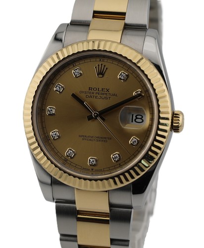 Rolex datejust stahl - rolex,