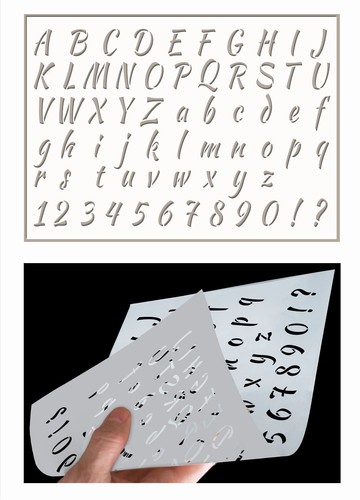 Elegante großbuchstaben - elegante,