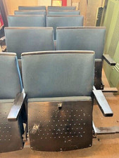 8 Kinosessel / Kinoklappstühle, vintage