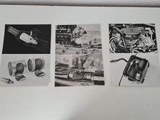 BMW Motorrad - 3 original Werkfotos ca. 18x24 - BMW K 1 - Katalysator (AU2923)