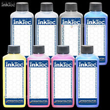 8x500ml InkTec® POWERCHROME Pigment Tinte ink für Epson Stylus Photo R800 R1800
