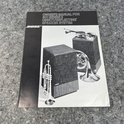 Vintage original bose - vintage, 501