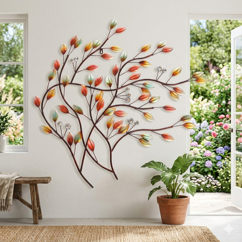Wandbild strauch aus - aus,