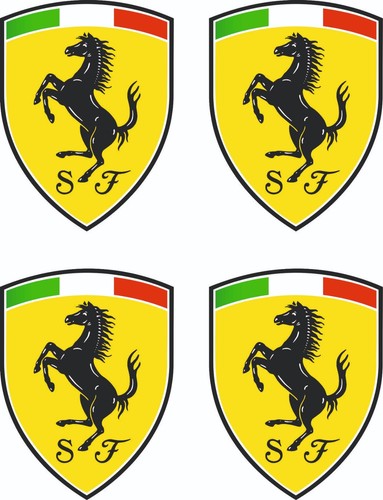 Ferrari aufkleber 4 - ferrari, sf