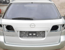 Mazda 6 Kombi GY GY1 original Heckklappe komplett Scheibe Silver Contrail 25H