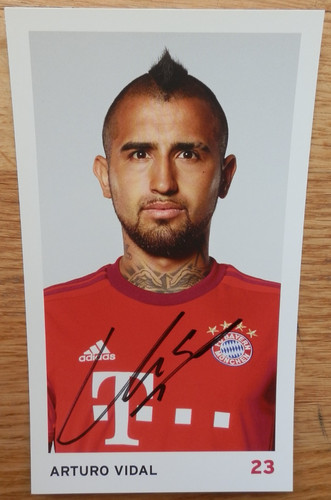 Autogrammkarte bayern - autogrammkarte:, fc