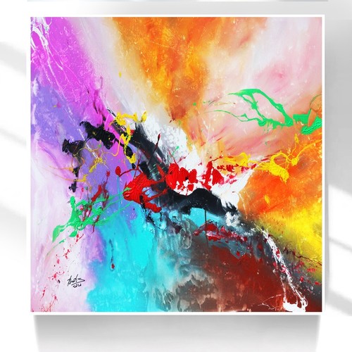 Leinwand bild abstrakt - bild,