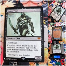 MTG Grave Titan Nm ?? Mystery Booster 2014 Mythic Card Magic Deck Zombie Og