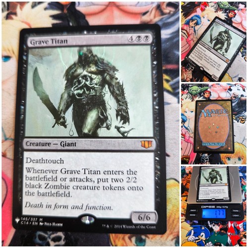 Mtg grave titan - grave, nm