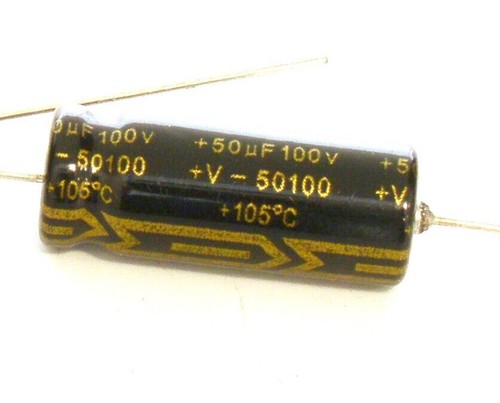 Tad kondensator 50uf 100v gold - tad,