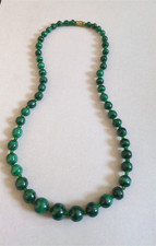 Malachit-Perlen  Elegante