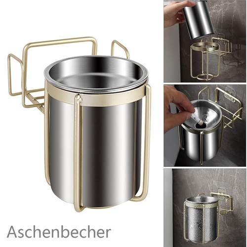 Aschenbecher wandmontierter - aschenbecher,