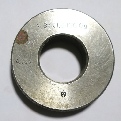 Gewindelehrring ausschuss m34 - ausschuss,
