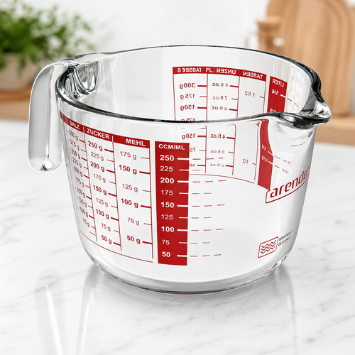 Arendo messbecher glas 250ml - arendo,