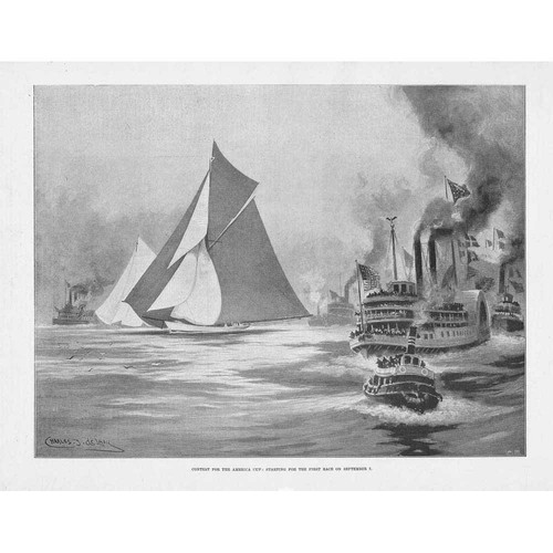 Americas cup starting - for, the