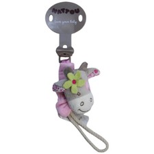 Nattou Kuh Schnullerkette 26cm Gebraucht