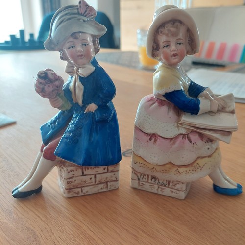 Antikes porzellan figurenpaar - antikes,