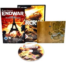 Far Cry 2 PC DVD Shooter Deutsch gereinigte Hülle Handbuch Landkarte