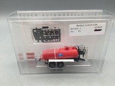 Landwirtschaft 1:87 H0 Busch Tankanhänger Feuerwehr Züllsdorf mit OVP