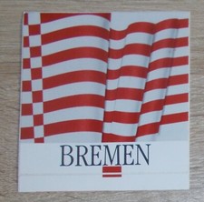 Alter Aufkleber | Sticker Bremen Flagge