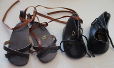 Paar hübsche puppenschuhe - hübsche,
