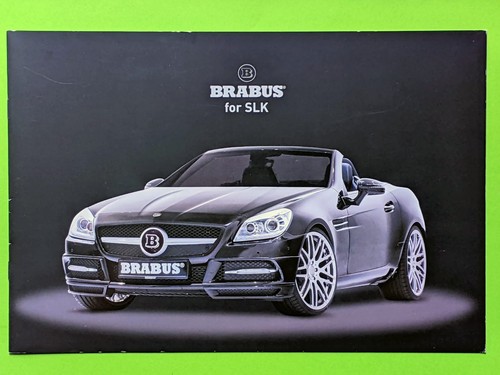 Brabus mercedes slk brochure - mercedes,