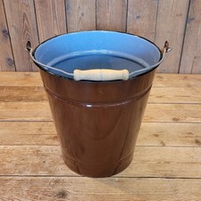 schöner Emaille Eimer