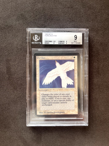 Magic backett graded card - backett,