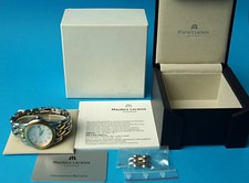 Herrenuhr bicolor Maurice Lacroix Sphere Sh1018 gut erhalten (NP: 795 Euro)