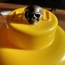 Totenkopfring 925 Silber, Selten