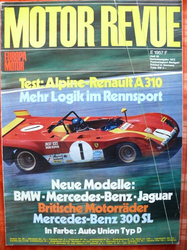 Motor revue auto - motor, und