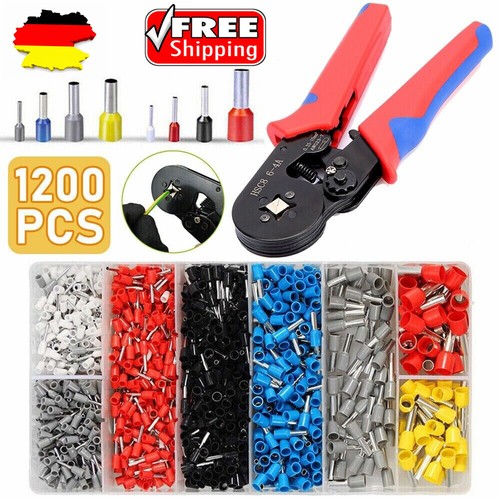 Crimpzange 1200 teilig set - 1200,