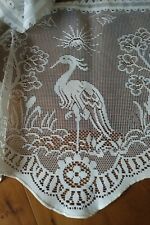 Scheibengardine für Küchen- oder Eßzimmer, Flur oder Diele Farbe: Weiß Material