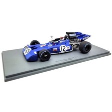 1971 Jackie Stewart Tyrrell 003 British GP - 1/18 Spark Models