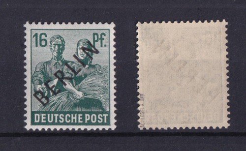 Berlin schwarzaufdruck pf - 7, 16