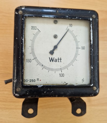 Historisches wattmeter - historisches,