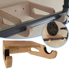 Fahrrad Wandhalterung Holz Innenlagerregal für Rennräder/Mountainbikes DE
