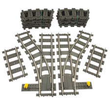 Lego® Eisenbahn Schienen 9V TRAIN 4520 4515 4531 SET TRACKS G ZUG GLEIS