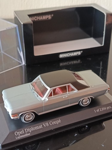 Minichamps opel diplomat - minichamps, 1:43;