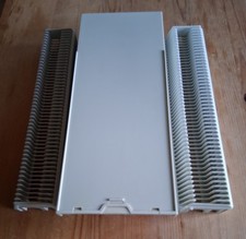 Dia Magazin - Aufbewahrungsbox - mit Universalmagazinen für 100 Dias - hellgrau