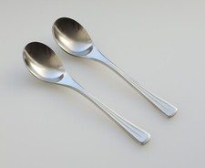 WMF Besteck Rügen 2 Kaffeelöffel Cromargan 13,3 cm Design der 70er Jahre